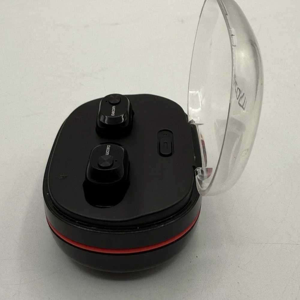 Dacom K6H Pro V.5 TWS True Wireless Earbuds Earphones Mini Twins Headset - BLACK